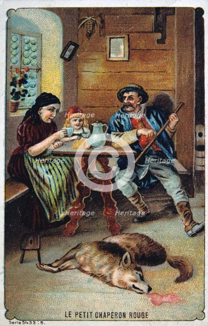 'Litttle Red Riding Hood', 19th century. Artist: Unknown