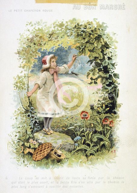 'Litttle Red Riding Hood', 19th century. Artist: Unknown