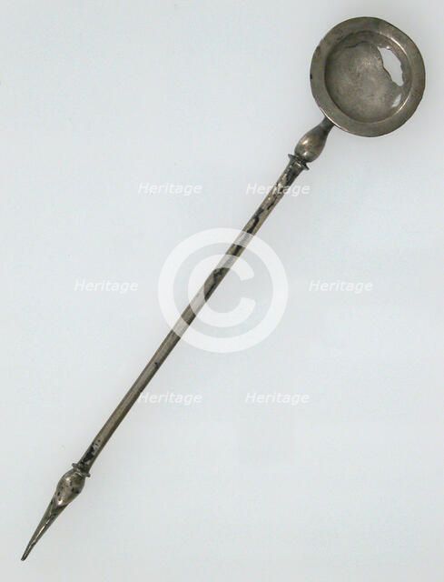 Liturgical Spoon, Byzantine, 6th century. Creator: Unknown.