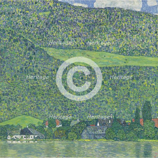 Litzlberg on the Attersee, 1914-1915. Artist: Klimt, Gustav (1862-1918)