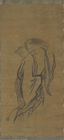 Liu Hai with a Three-legged Toad, Ming dynasty, 16th century. Creator: Unknown