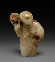 Liu Haichan with a Toad, 1644-1912. Creator: Unknown