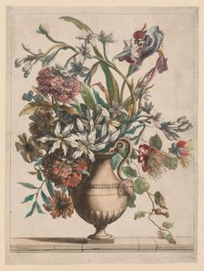 Liure de Toutes Sortes de fleurs daprès nature: Vase of Flowers. Creator: Jean-Baptiste I Monnoyer (French, c. 1636-1699)