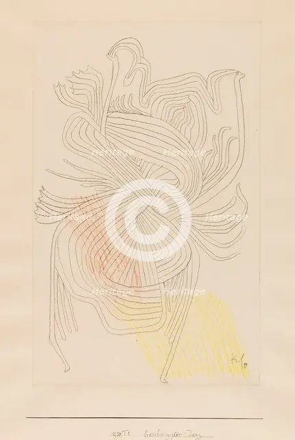 Lively Dance, 1930. Creator: Klee, Paul (1879-1940).