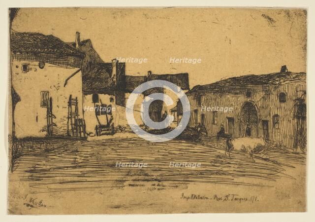 Liverdun, 1858. Creator: James Abbott McNeill Whistler.