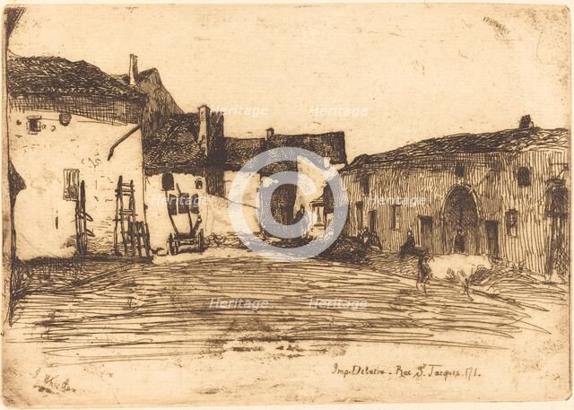 Liverdun, 1858. Creator: James Abbott McNeill Whistler.