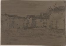 Liverdun. One of the Twelve Etchings from Nature, 1858. Creator: James Abbott McNeill Whistler