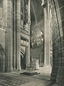 Liverpool Cathedral: General View from Memorial Transept. Architect, Sir G. Gilbert Scott, 1924
