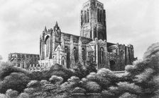 Liverpool Cathedral, Liverpool, Merseyside, early 20th century