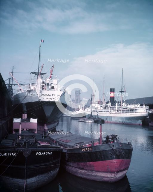 Liverpool Docks, c1955.  Creator: Arthur Charles Kirby Ware.