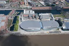 Liverpool Echo Arena and Wapping Dock, Liverpool, 2015. Creator: Historic England