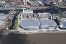 Liverpool Echo Arena and Wapping Dock, Liverpool, 2015. Creator: Historic England