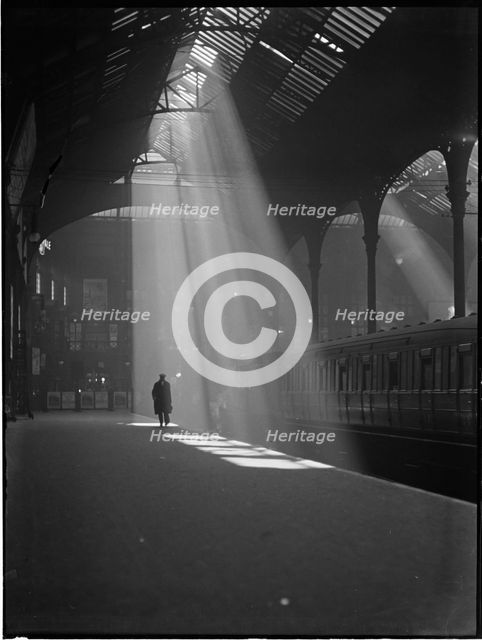 Liverpool Street Station, Liverpool Street, City of London, Greater London Authority, c1932. Creator: Charles William  Prickett.