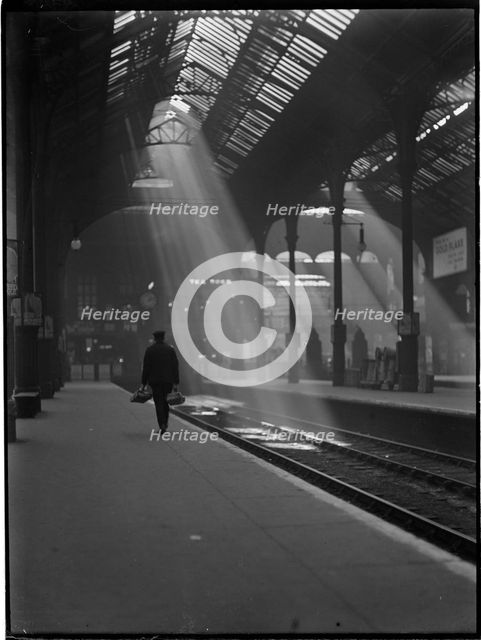 Liverpool Street Station, Liverpool Street, City of London, Greater London Authority, c1932. Creator: Charles William  Prickett.