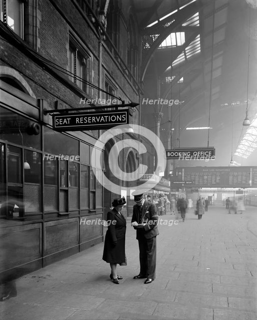 Liverpool Street Station, London, 1950 Artist: Unknown
