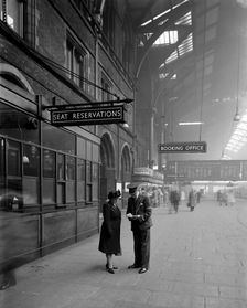 Liverpool Street Station, London, 1950