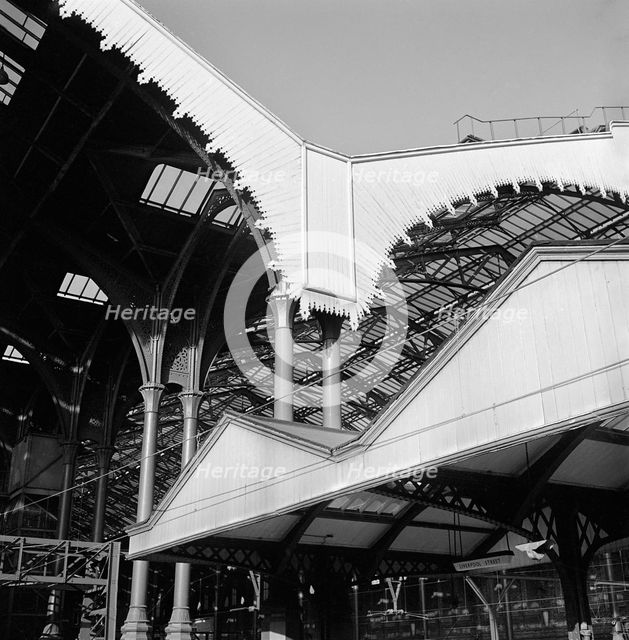 Liverpool Street Station, London, 1960-1972. Artist: John Gay