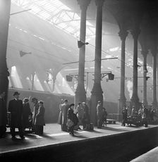 Liverpool Street Station, London, c1947-c1948. Artist: John Gay