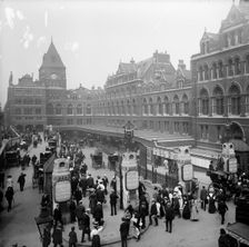 Liverpool Street Station, London, from the south-east, c1905