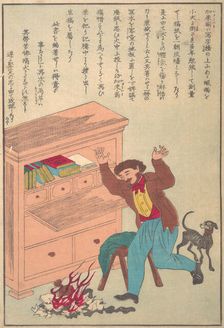 Lives of Great People of the Occident (Taisei ijin den): Thomas Carlyle (1795-1881), ca. 1870. Creator: Unknown