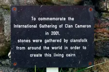 Living cairn, Clan Cameron Museum, Achnacarry, near Spean Bridge, Highland, Scotland. Creator: Peter Thompson