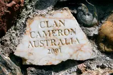 Living cairn, Clan Cameron Museum, Achnacarry, near Spean Bridge, Highland, Scotland. Creator: Peter Thompson