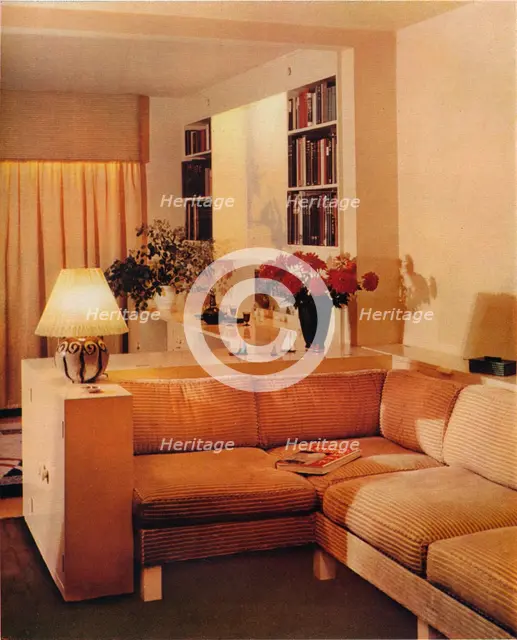 Living Room by Michael Dawn, 1936. Artist: Unknown