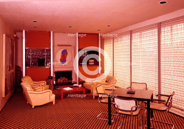 Living room, c1960s.  Creator: Arthur Charles Kirby Ware.