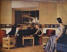 Living Room designed by Paul MacAlister, 1938