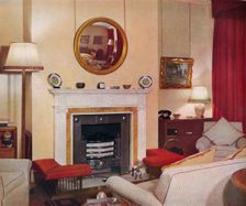 Living-room in a flat in St. James's Street, S.W.1 c1939