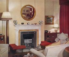 Living-room in a flat in St. James's Street, S.W.1 c1939