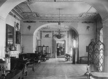 Living room in the Maryino Manor house, Early 1920s. Artist: Anonymous