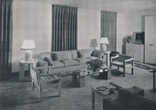 Living room in the apartment of Samuel A. Marx 1942