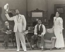 Living room scene, 1937-03 - 1937-05. Creator: Unknown