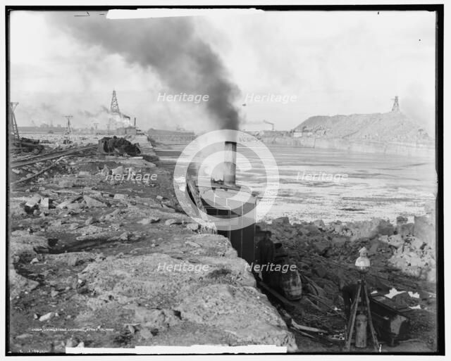 Livingstone Channel, Stony Island, between 1900 and 1915. Creator: Unknown.