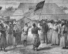 Livingstone...: The Great Missionary-Explorer found by Stanley, 1870, (1901). Creator: Unknown