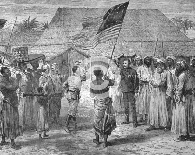 'Livingstone...: The Great Missionary-Explorer found by Stanley, 1870, (1901).  Creator: Unknown.