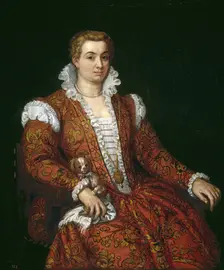 Livia Colonna, between 1570 and 1572. Creator: Paolo Veronese