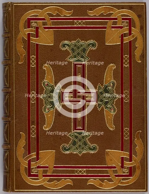 Livre d'heures d'après les manuscrits de la Bibliothèque royale [Color facsimile], 1846. Creator: Léon Gruel.
