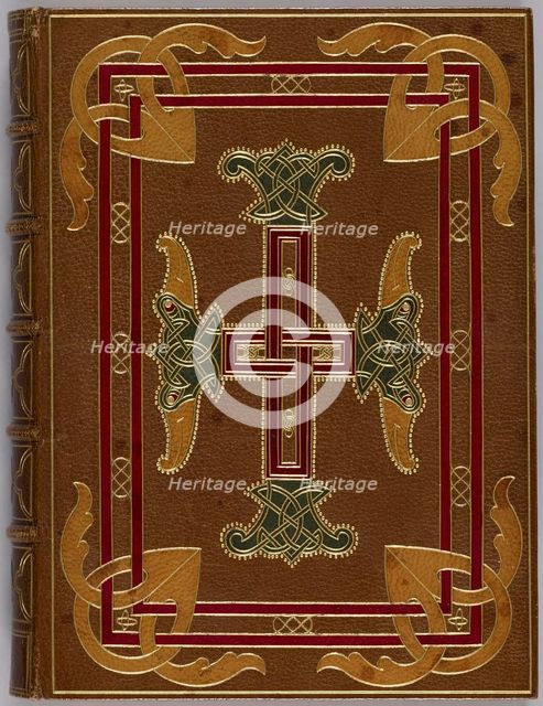 Livre d'heures d'après les manuscrits de la Bibliothèque royale [Color facsimile], 1846. Creator: Léon Gruel.