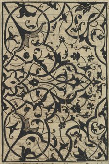 Livre de Moresques, page 11 (recto), 1546. Creator: Francesco di Pellegrino