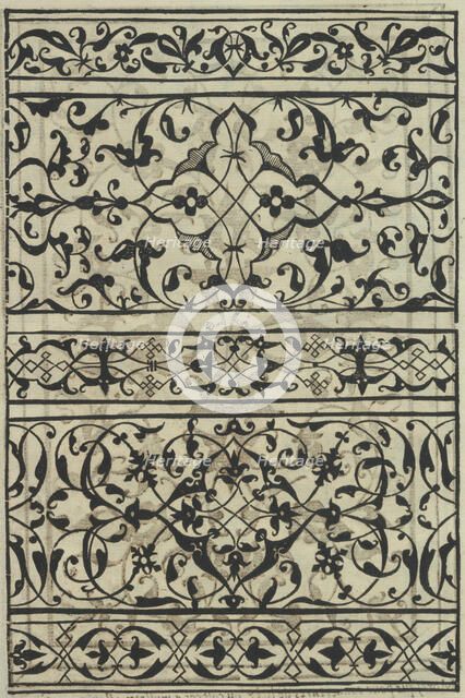 Livre de Moresques, page 12 (recto), 1546. Creator: Francesco di Pellegrino.