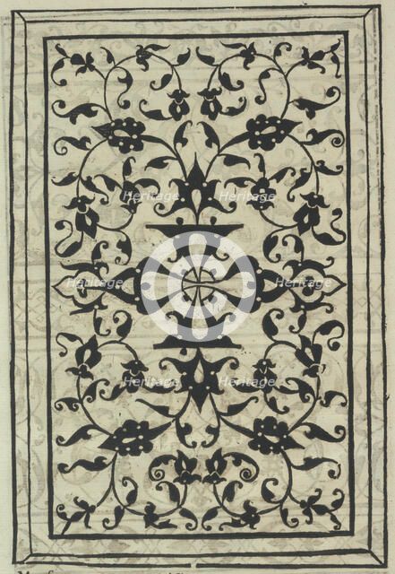 Livre de Moresques, page 12 (verso), 1546. Creator: Francesco di Pellegrino.