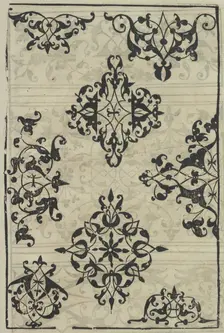 Livre de Moresques, page 14 (recto), 1546. Creator: Francesco di Pellegrino
