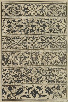 Livre de Moresques, page 17 (recto), 1546. Creator: Francesco di Pellegrino