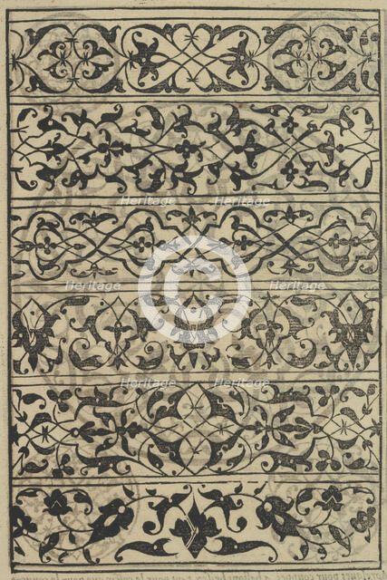 Livre de Moresques, page 17 (recto), 1546. Creator: Francesco di Pellegrino.