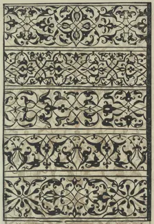 Livre de Moresques, page 4 (verso), 1546. Creator: Francesco di Pellegrino