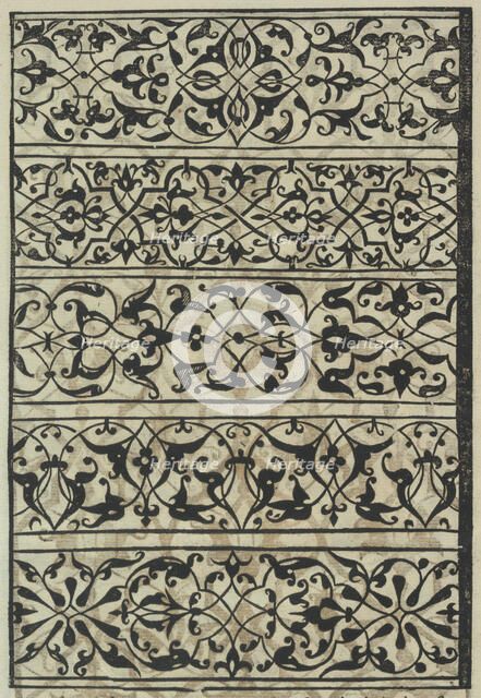 Livre de Moresques, page 4 (verso), 1546. Creator: Francesco di Pellegrino.