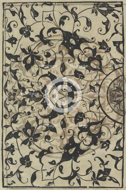 Livre de Moresques, page 4 (recto), 1546. Creator: Francesco di Pellegrino.