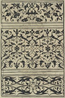 Livre de Moresques, page 8 (recto), 1546. Creator: Francesco di Pellegrino